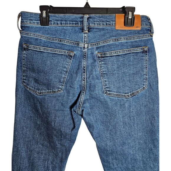 J.Crew Mens Slim Fit 484 Denim Jeans W31 L30 Medium Wash - Picture 4 of 11
